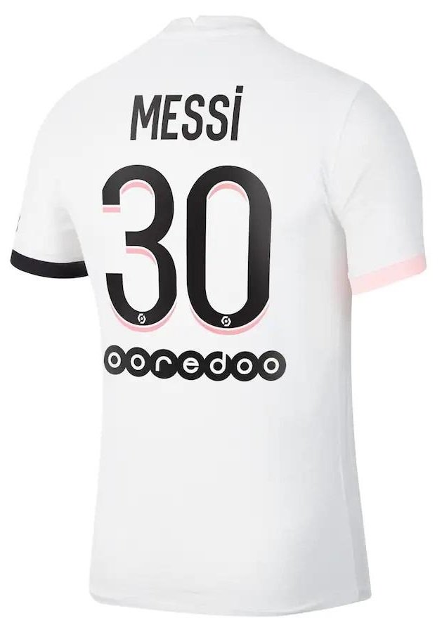 Camisa II PSG 2021 2022 Away Lionel Messi 30